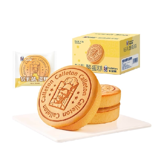 卡尔顿 轻乳酪蛋糕85g*10枚