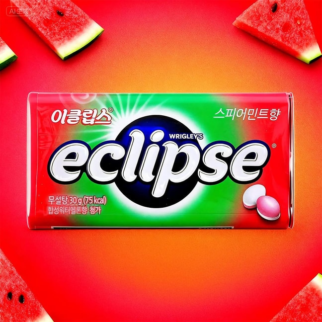 Wrigley's Refreshing Sugar-Free Mint Candy Watermelon Flavor,1.05 oz【Byeon Woo-seok's Style】