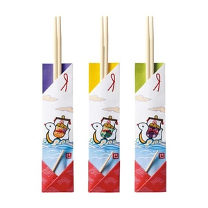 【日本からの直送】日本SAKURAHORIKIRI CO 2025年 蛇年 幹と枝シリーズ おめでとうございます 落葉包箸 3組 DIY 手作り