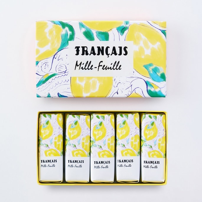 Rich Lemon Flavor Mille-Feuille 5 Pcs