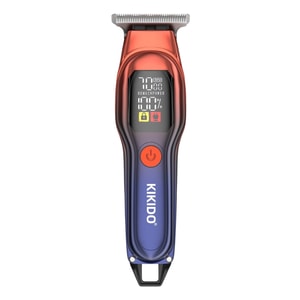 Gradient Color Electric Hair Clipper, Home Digital Display Rechargeable Hair Trimmer color gradient set