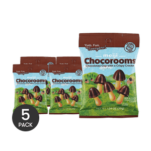 Chocorooms Chocolatey Cap with a Crispy Cracker, 1.34 oz *5【5 Packs】