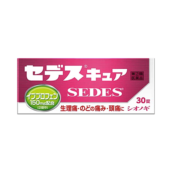 Shionogi Healthcare Sedes Cure 30 Tablets