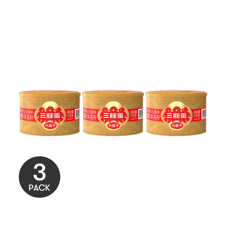 Five-Spice Sunflower Seeds , 6.17 oz *3【3 Pack】 3