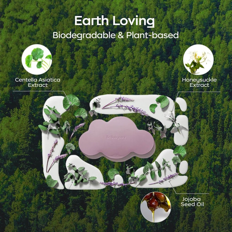 BC BABYCARE 婴幼儿手口湿巾 婴幼儿手口屁屁湿纸巾 80Count 3-pack 10