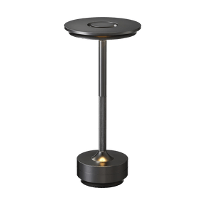 大诺 全铝飞碟台灯 创意桌灯夜灯 充电款 黑色