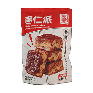 Jujube Walnut Cakes 8.82oz Healthy Snack Zero Additives Individually Wrapped