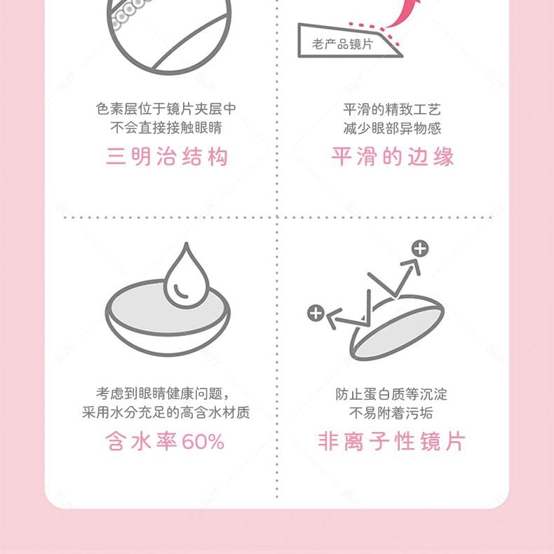 【日本美瞳/日本直郵】Milimore EVERCOLOR 日拋美瞳 Hajirai Baby 澄澈粼黑“黑色系”10片裝 度數-1.50(150)預定3-5天 DIA:14.2mm | BC:8.7mm