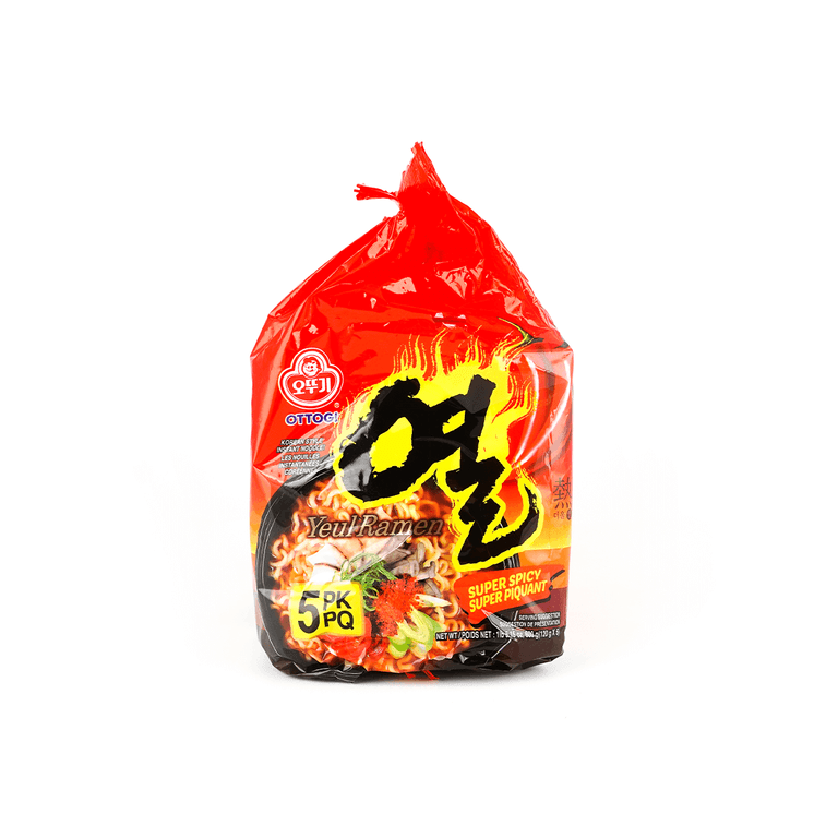 Super Spicy Korean Yeul Ramen - Instant Noodles, 5 Pack, 4.23 oz 9