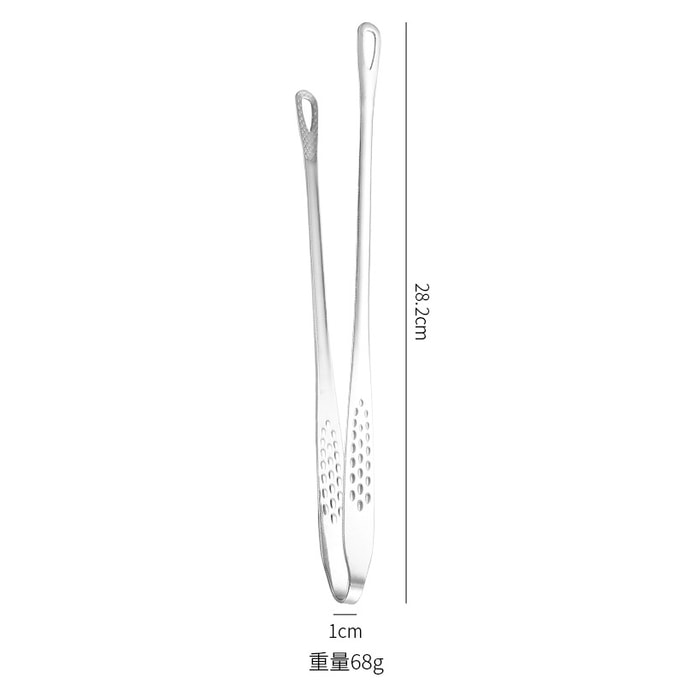 Stainless Steel Barbecue Tongs 28CM 1Pc