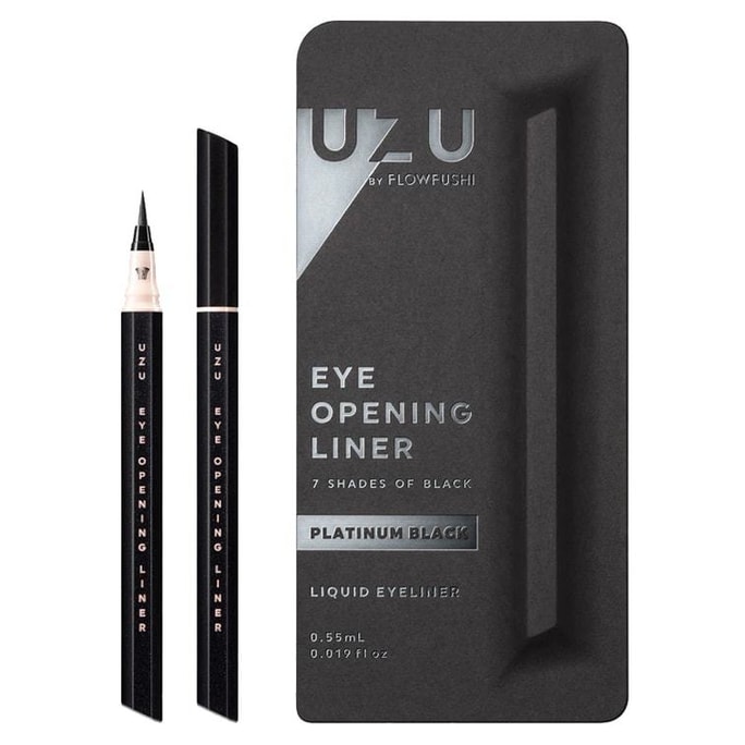 UZU Eye Opening Liner Platinum Black 0.55ml