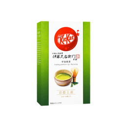 Japanese KIT KAT Kyoto Uji Matcha Flavor Chocolate Wafer 10pcs