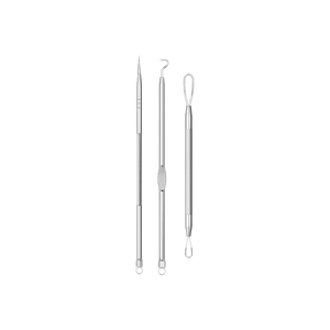 GOOOD古迪 痘痘经典三件套 痘痘粉刺针 弯钩粉刺针 双头黑头压圈