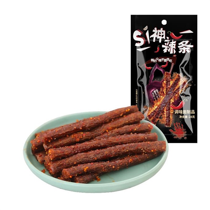 Spicy Stripes Deadly Spicy Stripes Net Red Super Spicy Perverted Spicy Gluten Spicy Stripes 28g*5pcs