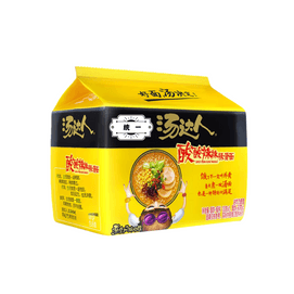 【中国直邮】 统一 汤达人日式酸辣豚骨拉面袋装130g*5袋