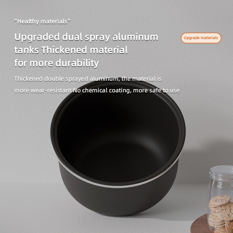 力好佳 电饭煲智能家用电饭锅多功能定时预约煮饭锅不沾内胆 白色 1台 3