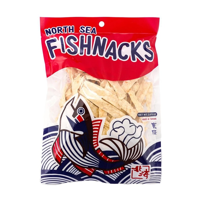 Cod Fish Fragrant Shreds Original Flavor Wide Strips 3.88 oz
