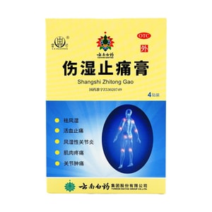 Anti-Rheumatic Analgesic Plaster 4packs