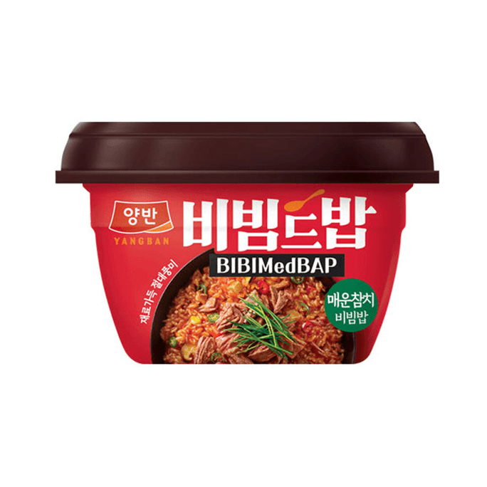 韩国DONGWON Yangban BIBIMBAP Hot Spicy Tuna 272.5g