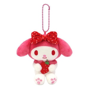 【日本からの直送品】日本サンリオ マイメロディ 50周年記念 限定版 ピンク水玉 ぬいぐるみペンダント [マイメロディ]
