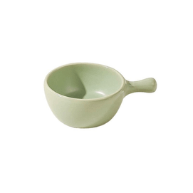 【中国直邮】 川岛屋 奶油风蘸料碟调料调味碟陶瓷小碟子家用沾酱料油醋碟奶绿3*8.8cm*1个