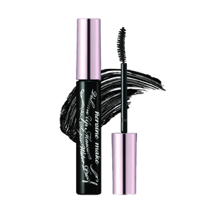 HEROINE MAKE Volume and Curl Mascara Super Waterproof 0.21 oz #01 Black【Water Oil Tear Proof All Day Smudge-Free】