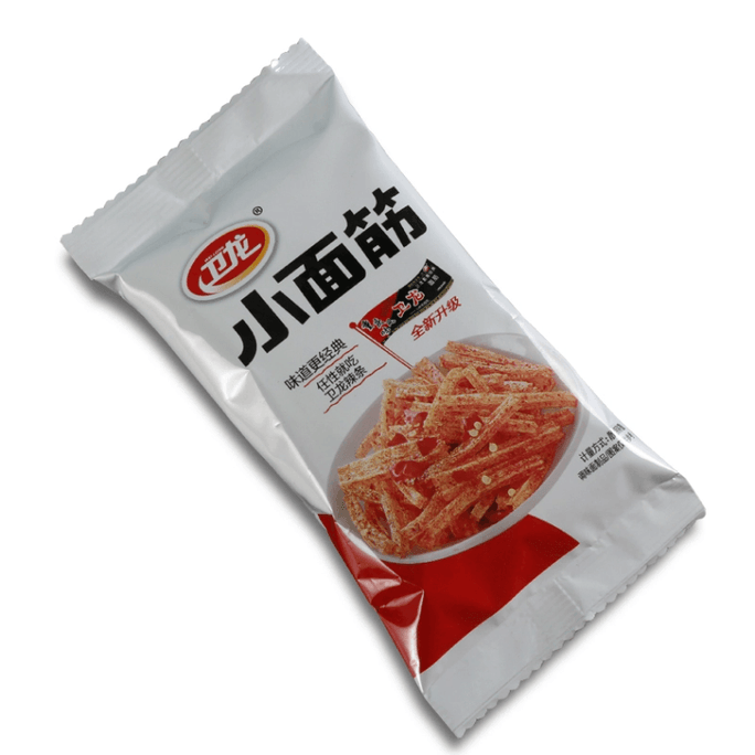 【中国直邮】 卫龙 直邮 辣条小面筋休闲小吃解馋网红爆款零食食品麻辣好吃的大全美食 24g*1包