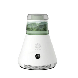 Hope Tree Formaldehyde-Removing Air Purifier: Eliminates Secondhand Smoke Odors and Kills Germs – Smart Home Formaldehyde Remover 6.0 Flagship Edition / Noise-Canceling Technology – 1 Main Unit + 1 Fo