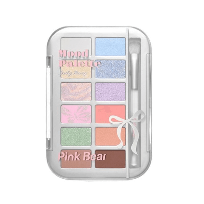 Twelve-Color Eyeshadow 03 Sunny Summer Light Stage Play Makeup For Girls Birthday Gift 1 Box