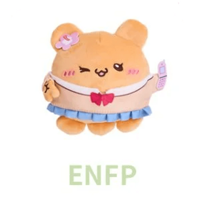 【日本直邮】16typemate×Loveies MBTI伙伴系列 毛绒挂件【ENFP】