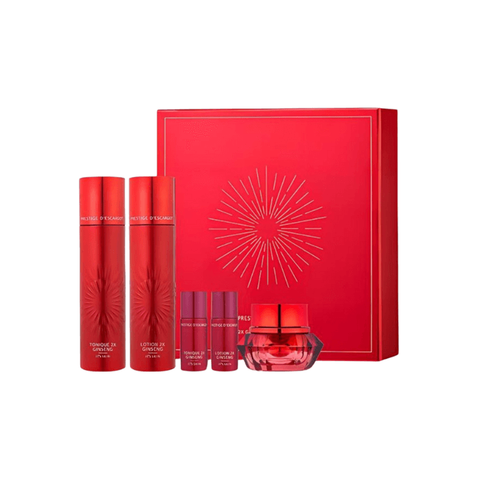 2X Red Propolis & Snail Skincare 5-Pc Set | Moisturizes, Soothes & Strengthens Skin Barrier