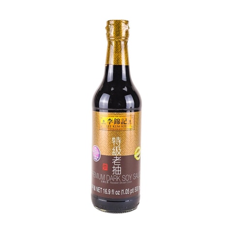 Lee Kum Kee Premium Dark Soy Sauce, 16.9 Fl Oz (Pack of 2)