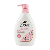 Cherry Blossom Fragrance Body Wash Pump Bottle Rich Creamy Foam Gentle Hydrating 16.58 oz