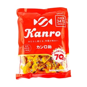 日本KANRO甘樂 復古甘露糖果 347g 【醬油甘露味】