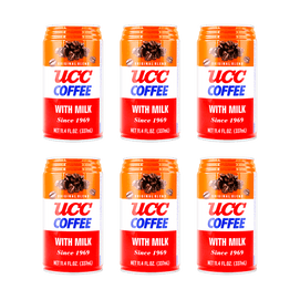 【バリューパック】オリジナルブレンドコーヒー ミルク入り 11.3fl oz*6
