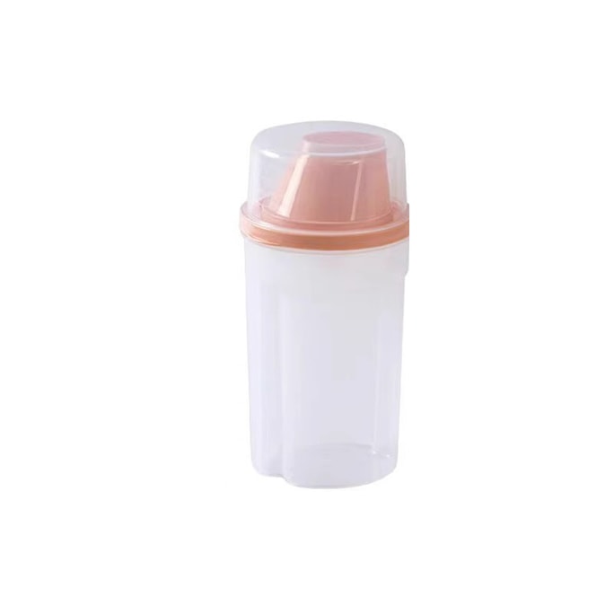 Storage Box for Beans Sugar and Flour Orange Small Size - 1000ml [Pack of 1]