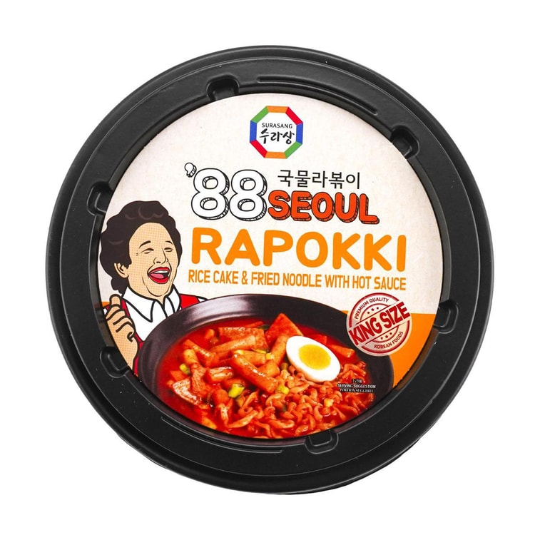 88' Seoul Rapokki - Ramen with Ttoekbokki, 6.42 oz 4