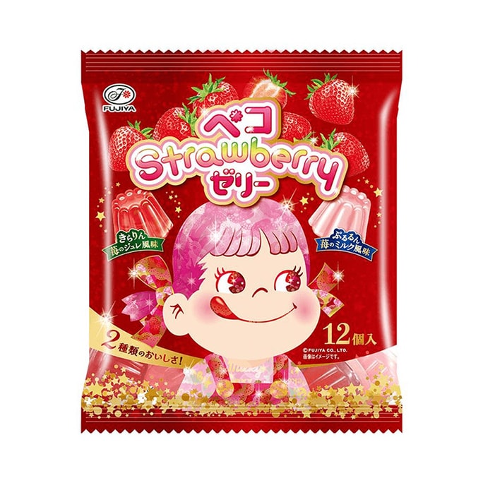  Peko Strawberry Jelly 16g x 12 pieces