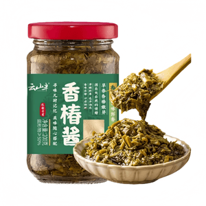 [중국 직배송] 운산 반툰 새싹채소 절임, 200g x 1병 (밥과 함께 먹기 좋음)