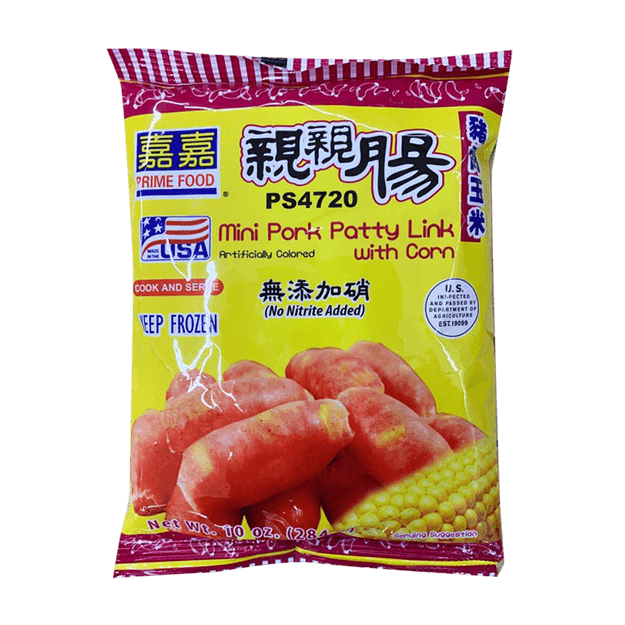 商品详情 - 嘉嘉 猪肉玉米亲亲肠 284克 - image  0