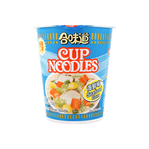 日本NISSIN日清 合味 杯裝泡麵 海鮮味 72g 保存期限讀法:DD/MM/YY