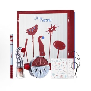 Witch's Trick Series Makeup Set 1 Box—Vitality Asian Look Full-Face Makeup Kit Blush 03 + Lip Gloss 02 + Eyeliner 02