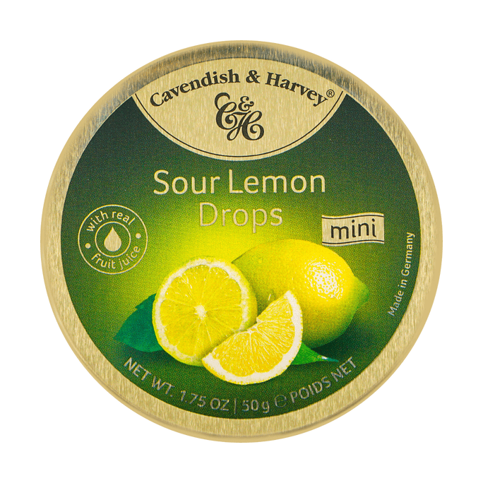 German Imported Sour Lemon Candy 1.75oz