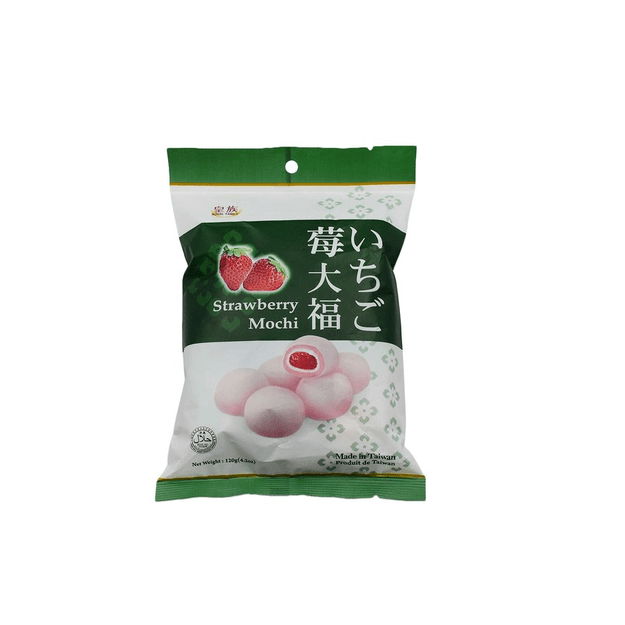 商品详情 - 【马来西亚直邮】台湾 ROYAL FAMILY 皇族 草莓大福麻薯 120g - image  0