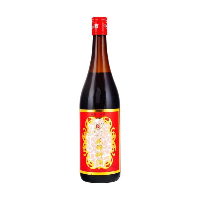 良牌 花雕料酒 750ml【炒菜烹饪去腥提鲜】