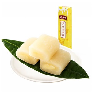 Shen Dacheng Cheese Stick Glutinous Rice Cake, Traditional Mochi Snack From A Time-Honored Brand, Internet-Famous Snack 90g*1 Box