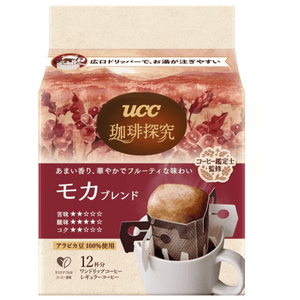 【日本直送】UCCコーヒー エクスプロレーションシリーズ ドリップコーヒー モカブレンド 12杯分
