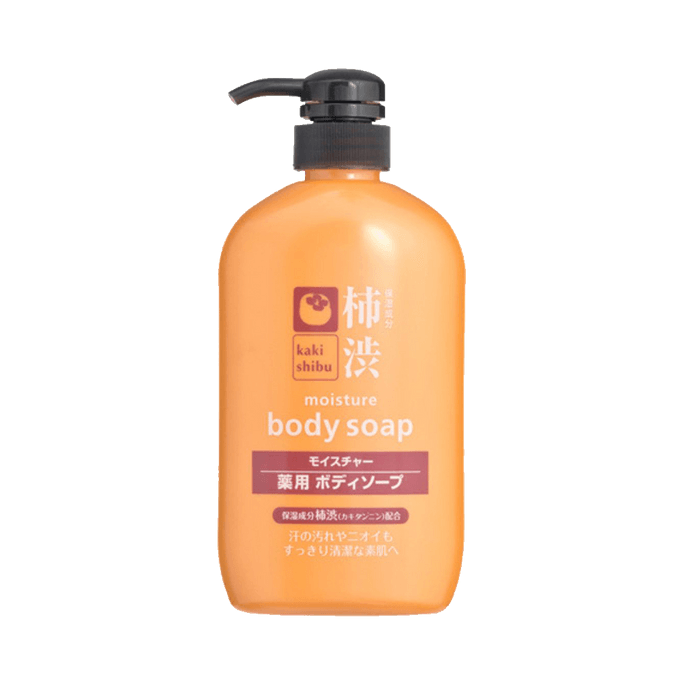 Persimmon Moisturizing Medicated Antibacterial Body Wash 600ml