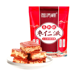 Aksu Gray Jujube Kernel Pie 252g【Ingredients: Only Red Dates & Walnuts, 0 Added Sugar】 Light Wellness Breakfast Replacement Afternoon Tea Snack Blood-Nourishing Treat Vacuum-Sealed Individual Pack