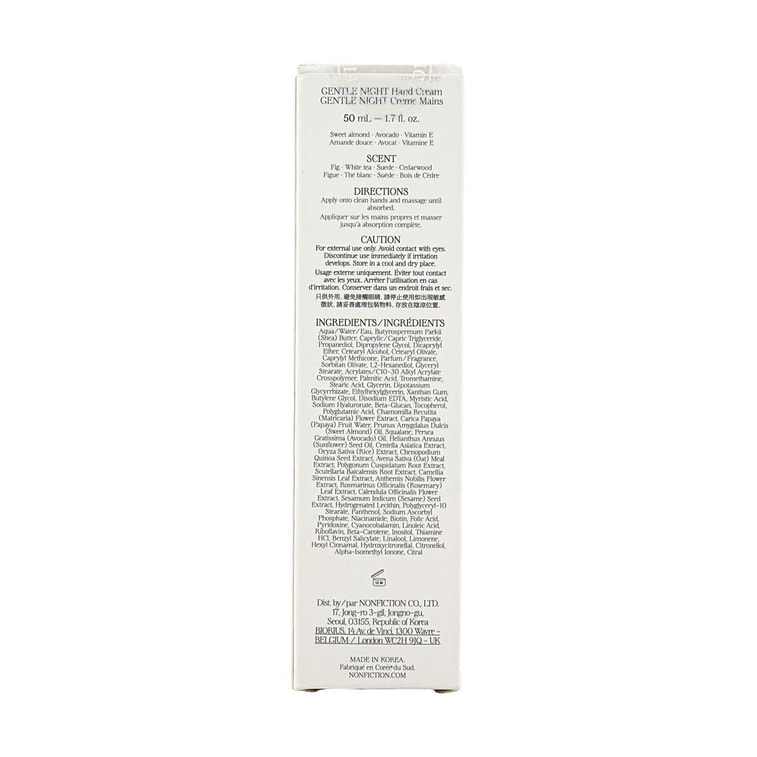 Hand Cream,Gentle Night,1.7 fl oz 6